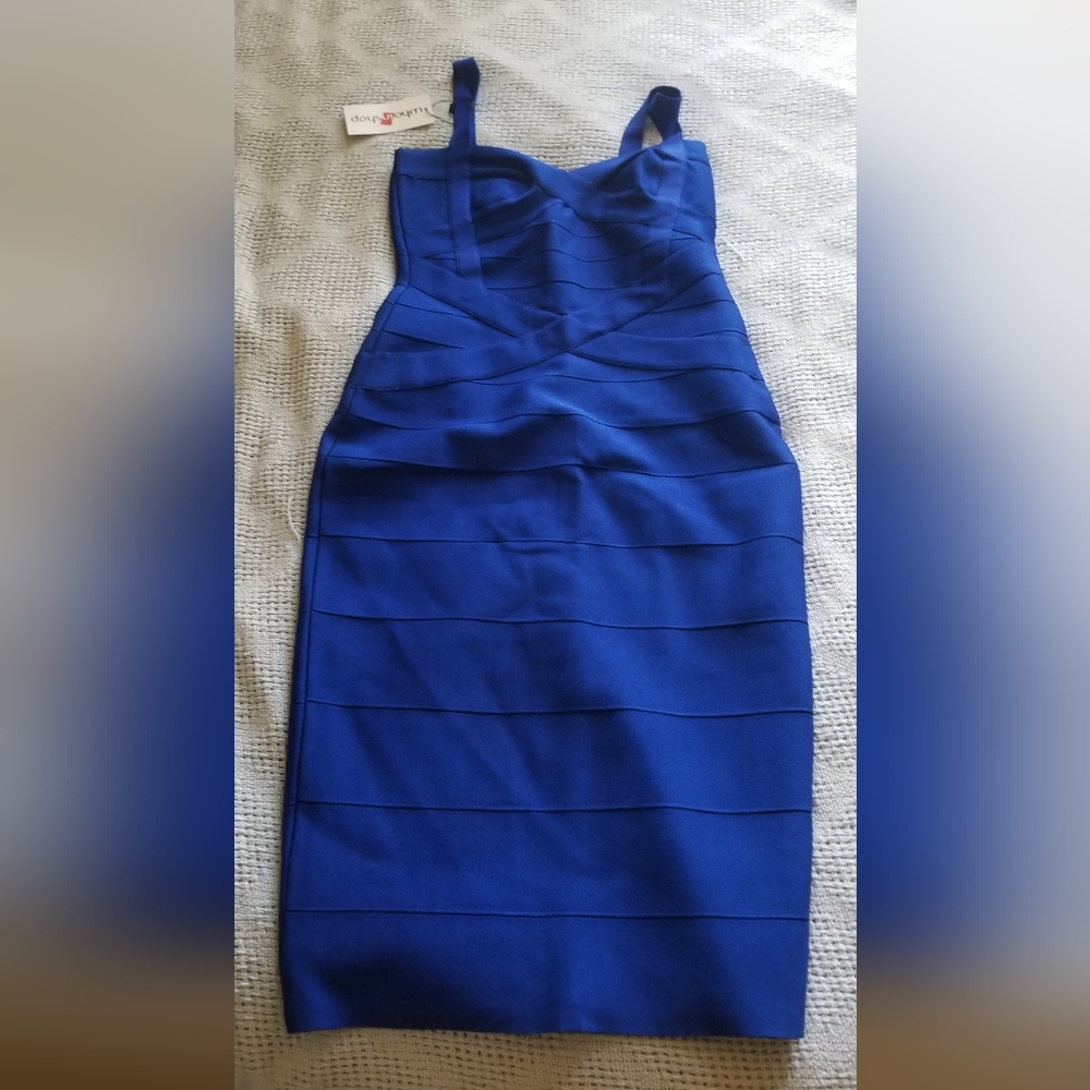 Brand new blue dress M